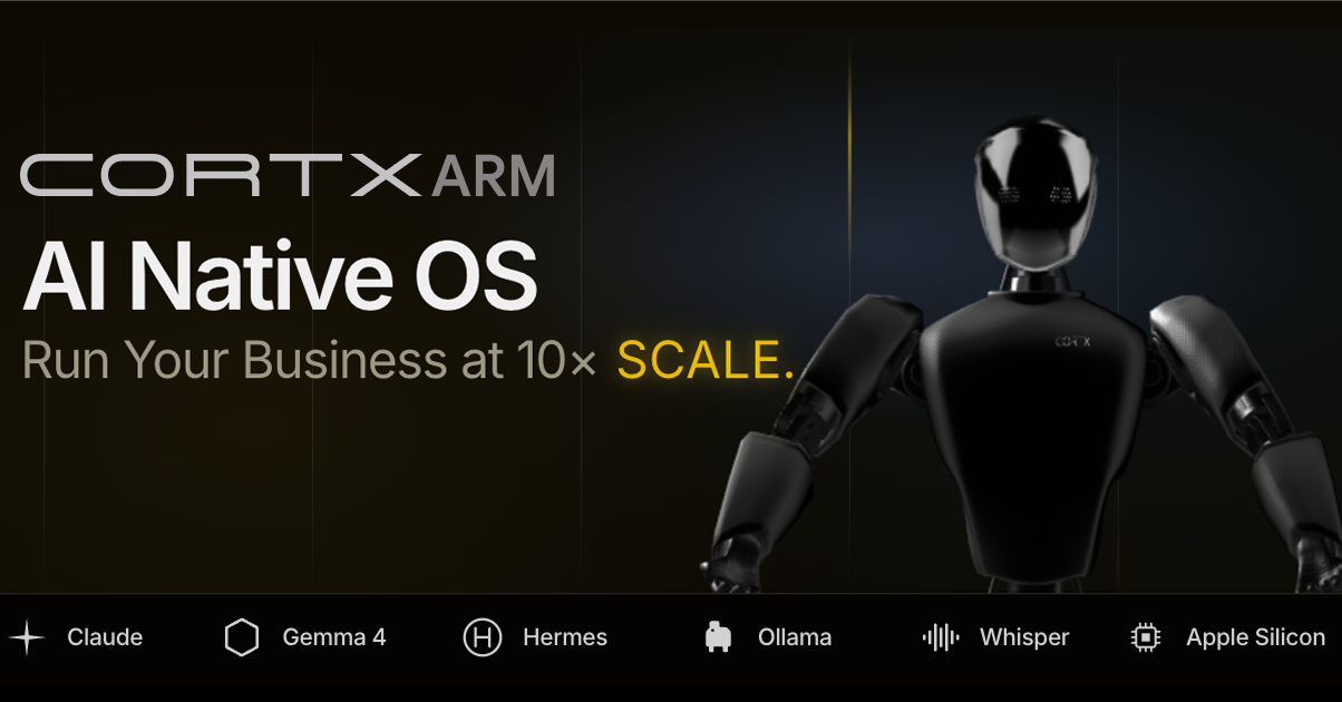 Cortx CORTX · AI-native operations OS for SMBs